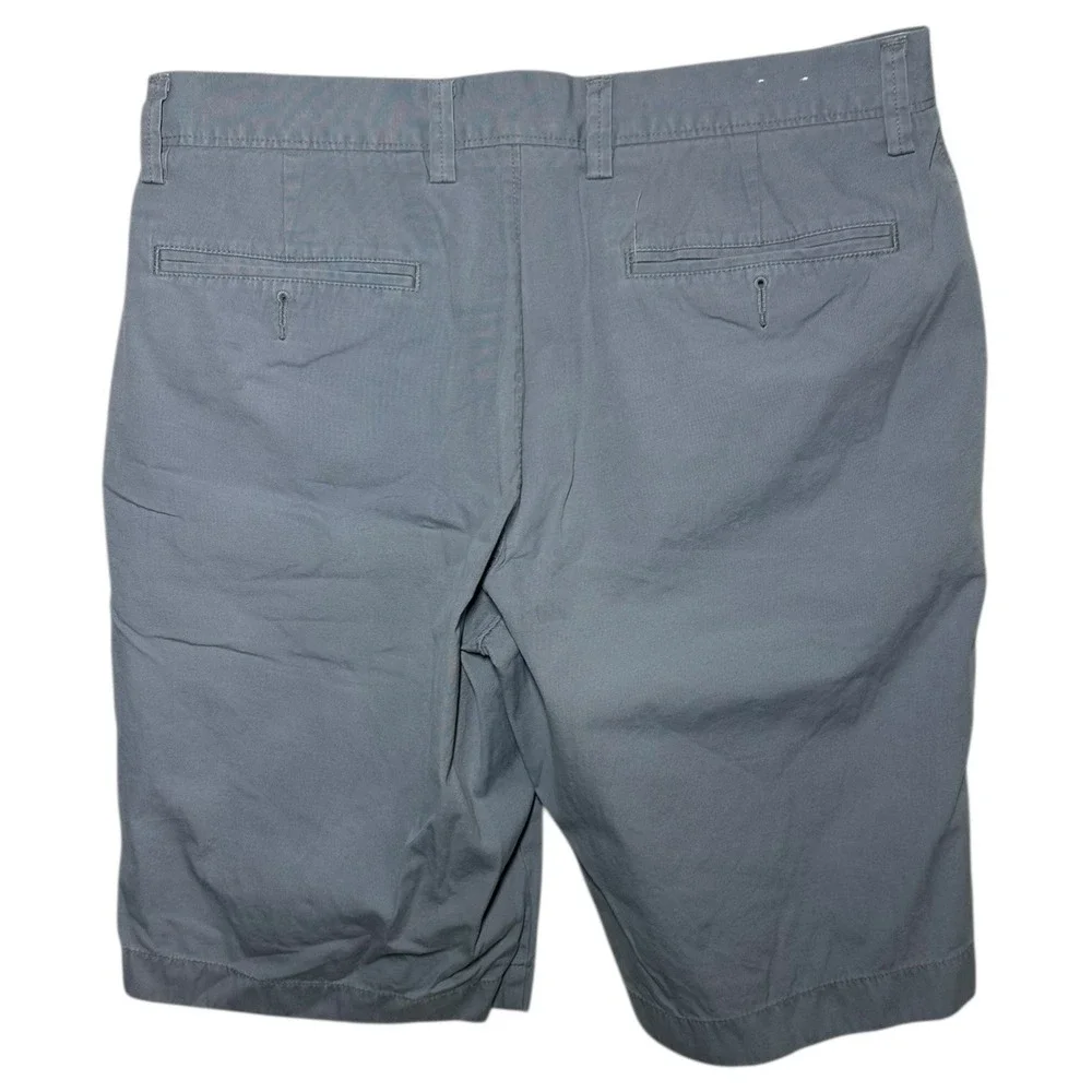 J. Crew Men's Gray Cotton Chino Shorts Size 32‎ Casual Summer